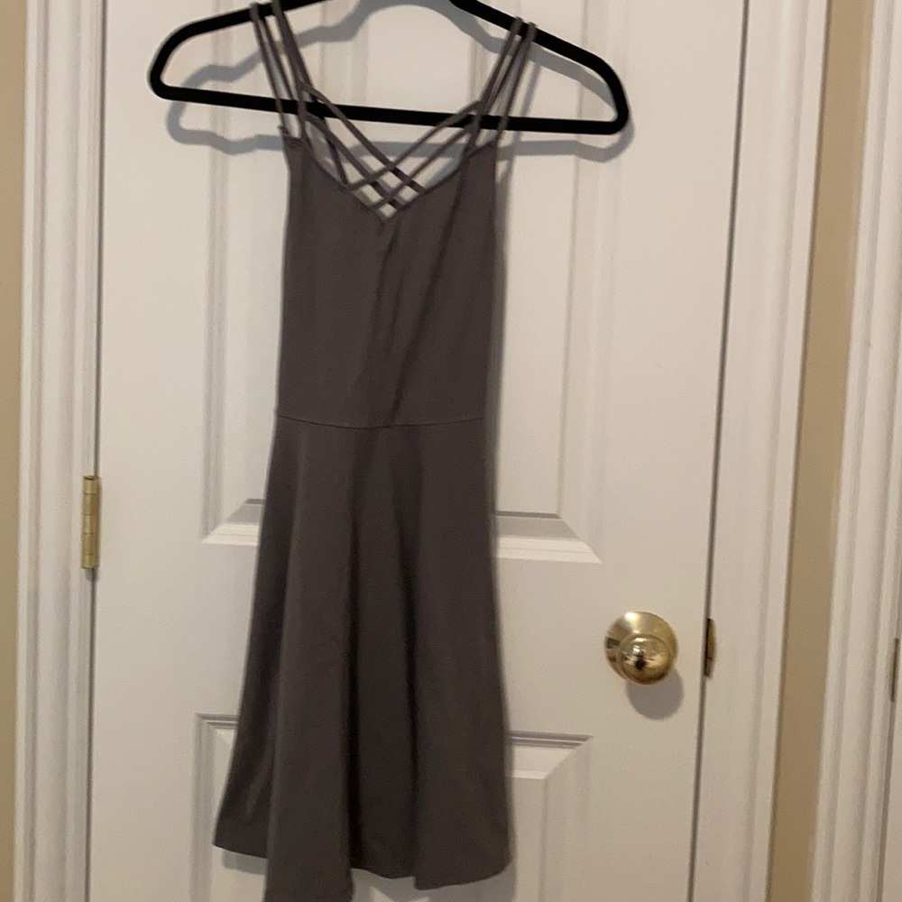 Dress, cross/cross back